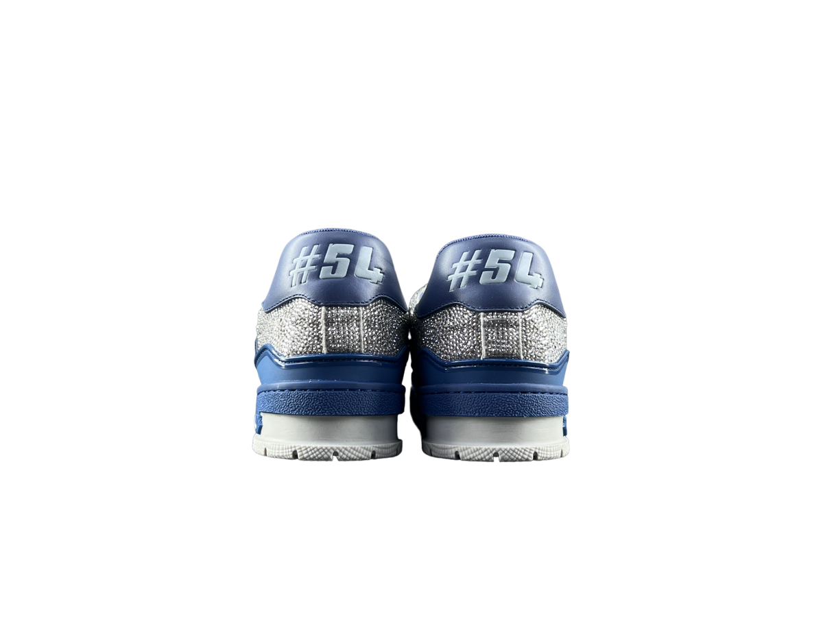 Louis Vuitton LV Trainers Albastru Gri Diamonds Luxury Ediție - prezentare produs