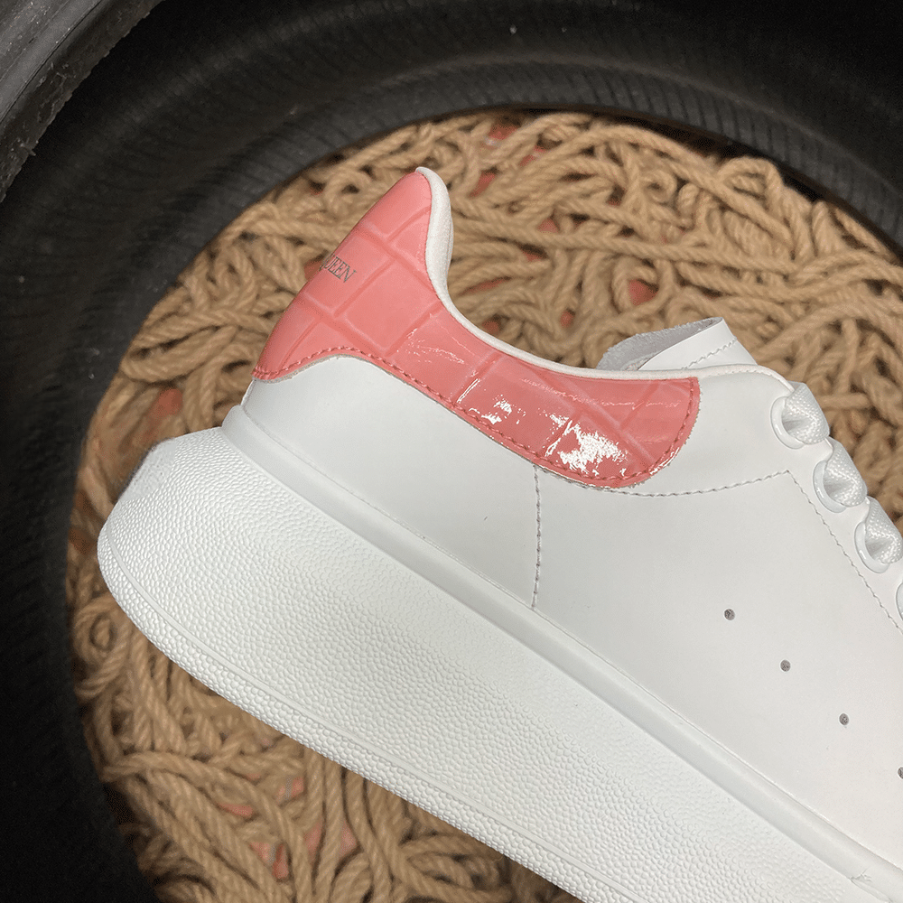 Alexander McQueen Alb Roz Pantofi sport - prezentare produs