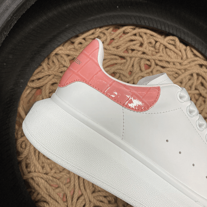 Alexander McQueen Alb Roz Pantofi sport - prezentare produs