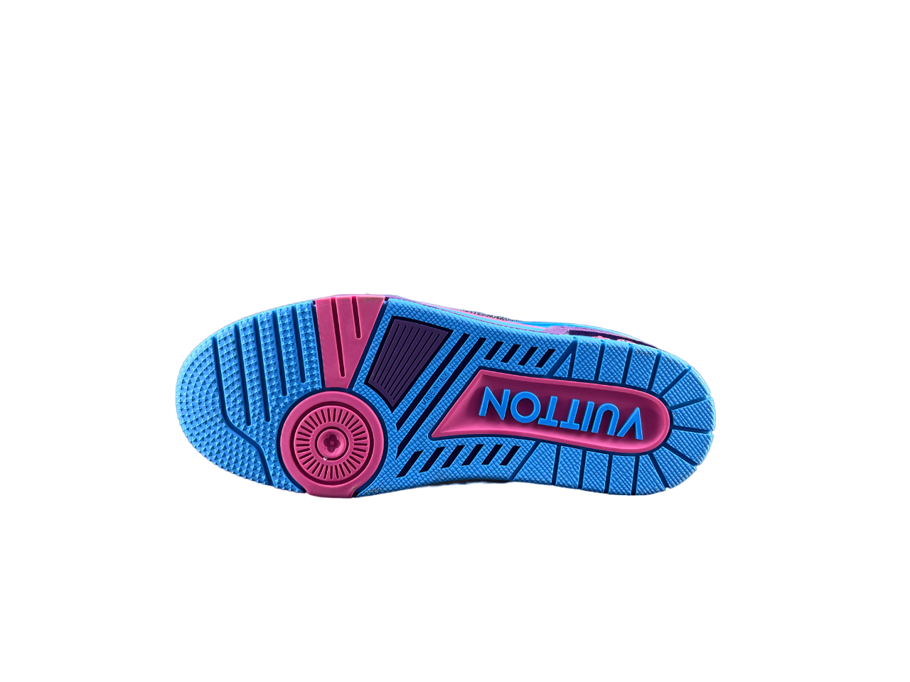 Louis Vuitton LV Trainers Albastru Violet Diamonds Luxury Ediție - prezentare produs