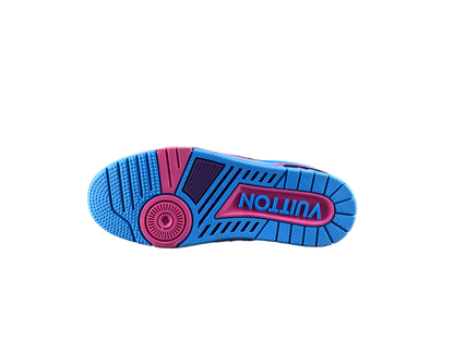 Louis Vuitton LV Trainers Albastru Violet Diamonds Luxury Ediție - prezentare produs