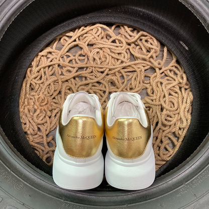 Alexander McQueen Auriu Pantofi sport - prezentare produs