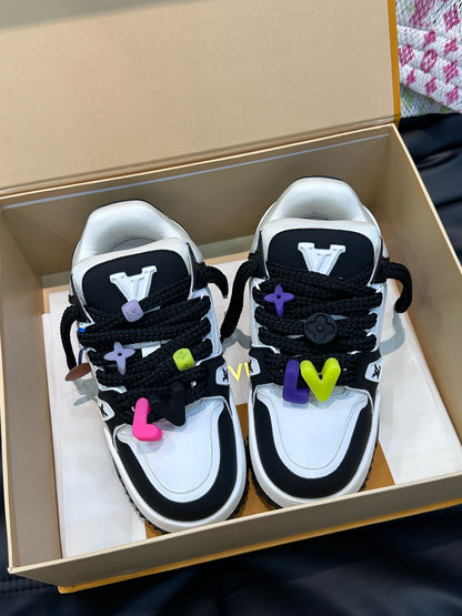 Louis Vuitton LV Trainers Maxi Negru - prezentare produs