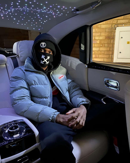 Trapstar Bomber Geacă Light Gri - prezentare produs