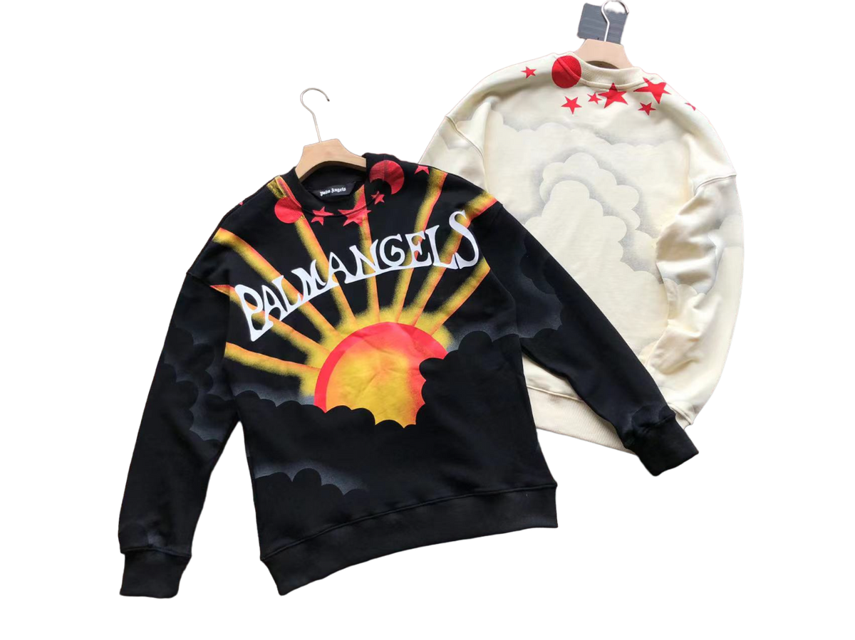Palm Angels Sunrise Pulover - prezentare produs