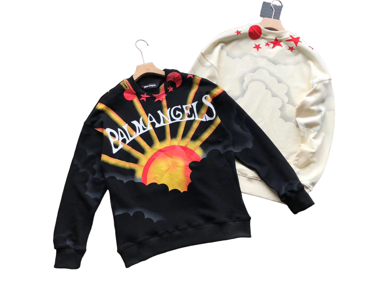 Palm Angels Sunrise Pulover - prezentare produs