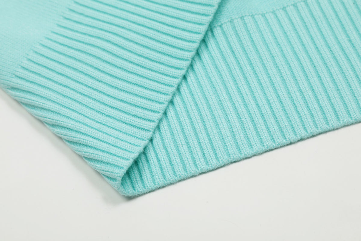 Ami Paris Pulover Turquoise - prezentare produs