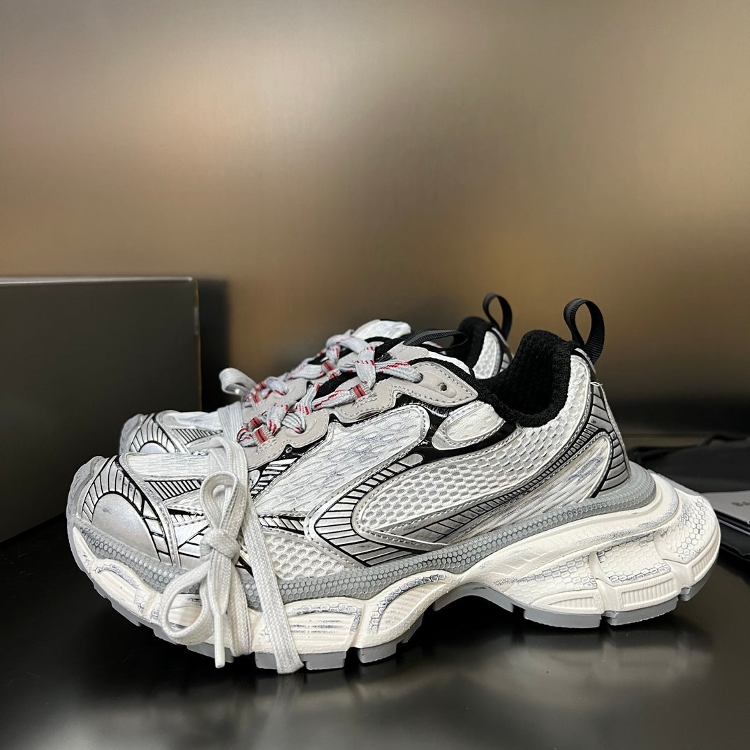 Balenciaga 3XL Alb Gri Pantofi sport - prezentare produs