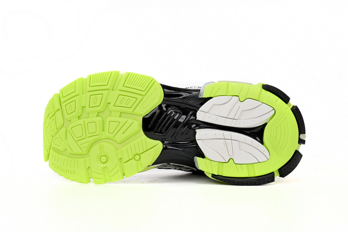 Balenciaga Runner Negru Alb Verde Pantofi sport - prezentare produs