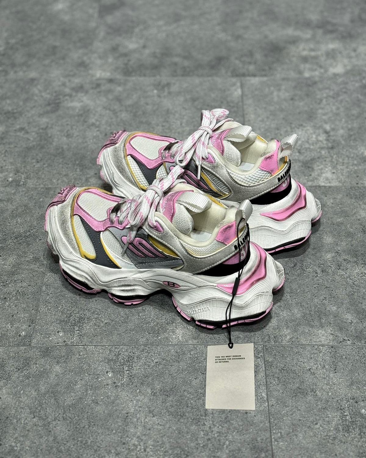 Balenciaga Cargo Roz Pantofi sport - prezentare produs
