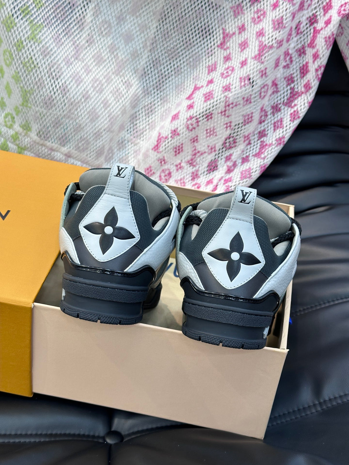 Louis Vuitton LV Skate Negru Gri Pantofi sport - prezentare produs