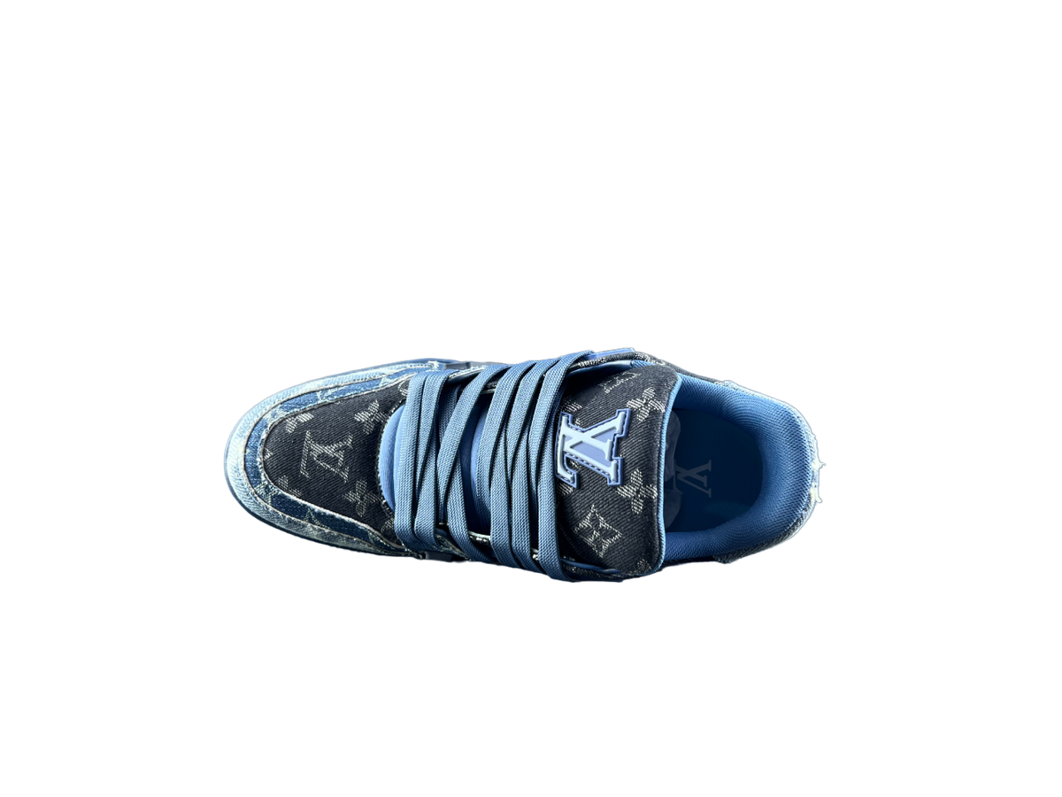 Louis Vuitton LV Trainers Albastru Denim - prezentare produs