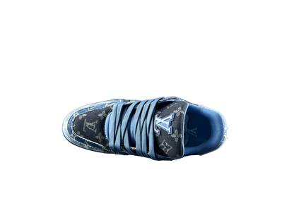 Louis Vuitton LV Trainers Albastru Denim - prezentare produs
