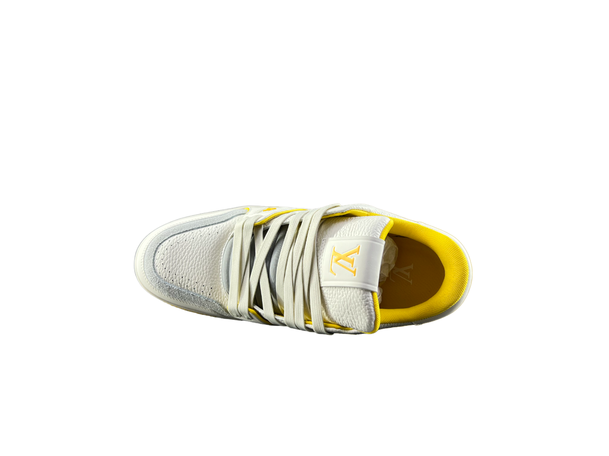 Louis Vuitton LV Trainers Galben Alb - prezentare produs