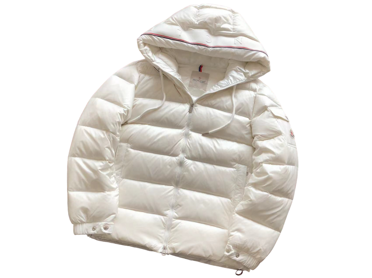 Moncler Geacă Puffer Negru Alb - prezentare produs
