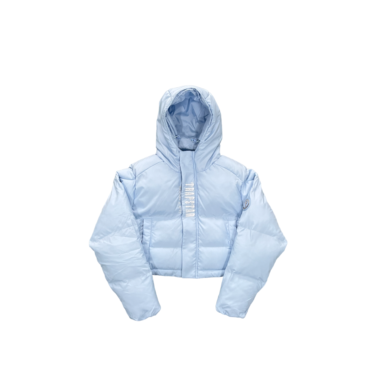 Trapstar Damă Decoded Puffer Baby Albastru - prezentare produs