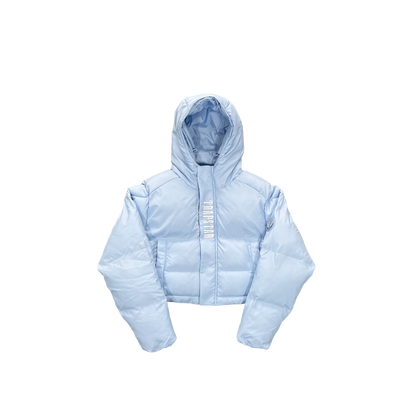 Trapstar Damă Decoded Puffer Baby Albastru - prezentare produs