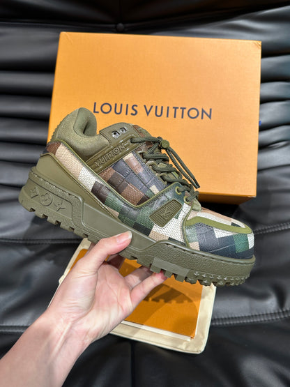 Louis Vuitton LV Trainers Maxi Army - prezentare produs