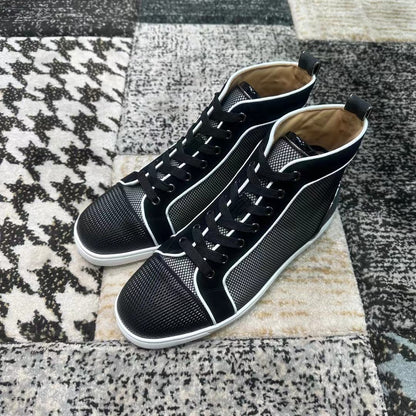 Christian Louboutin Negru Alb High - prezentare produs