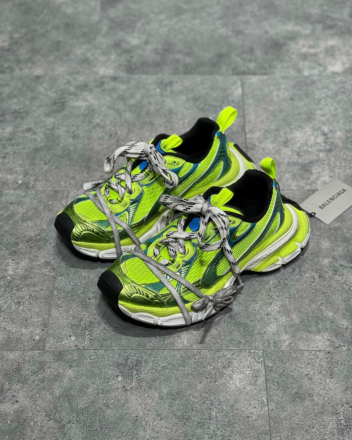 Balenciaga 3XL Lime Pantofi sport - prezentare produs