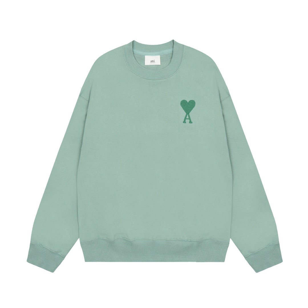 Ami Paris Pulover Verde - prezentare produs