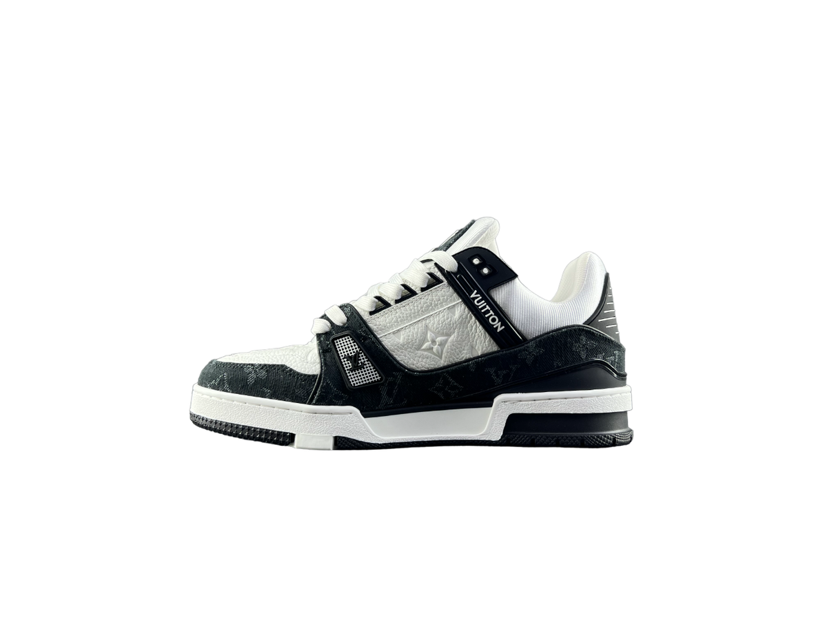 Louis Vuitton LV Trainers Negru Alb - prezentare produs