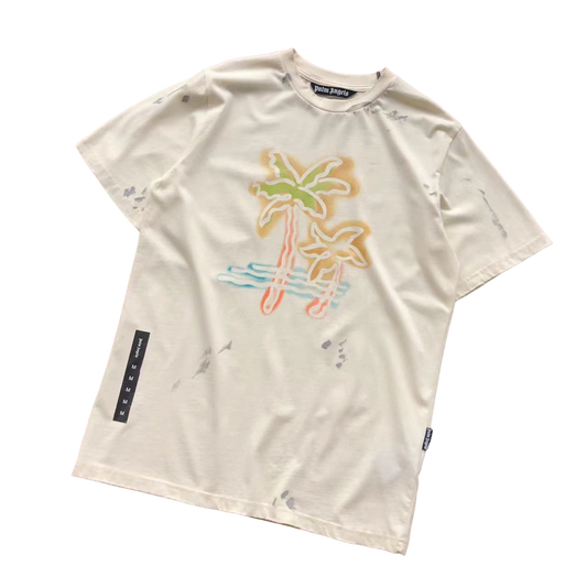 Palm Angels Neon Beach Tricou - prezentare produs