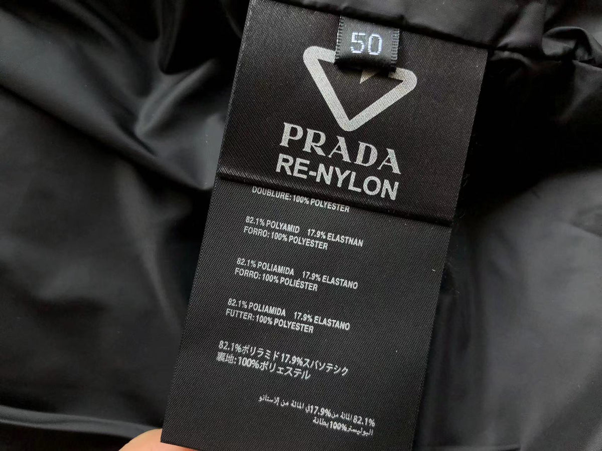 Prada Down Geacă Piele - prezentare produs