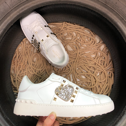 Valentino Rockstud Auriu Heart - prezentare produs