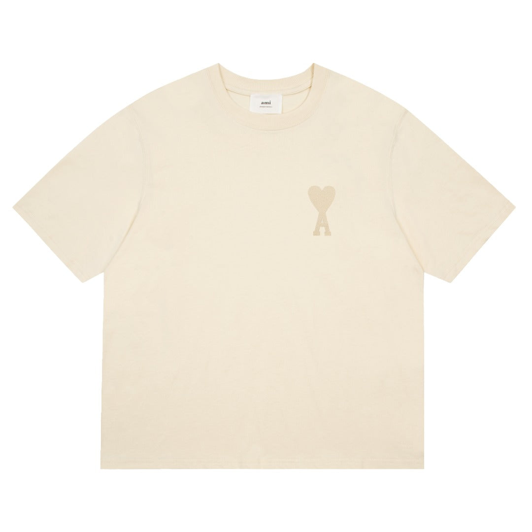 Ami Paris Tricou Crem - prezentare produs