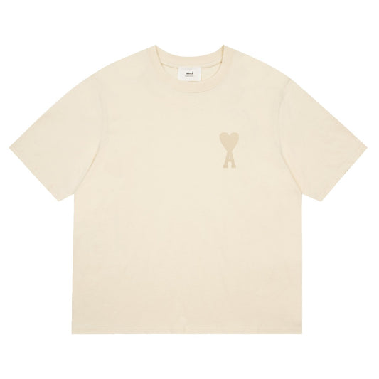Ami Paris Tricou Crem - prezentare produs