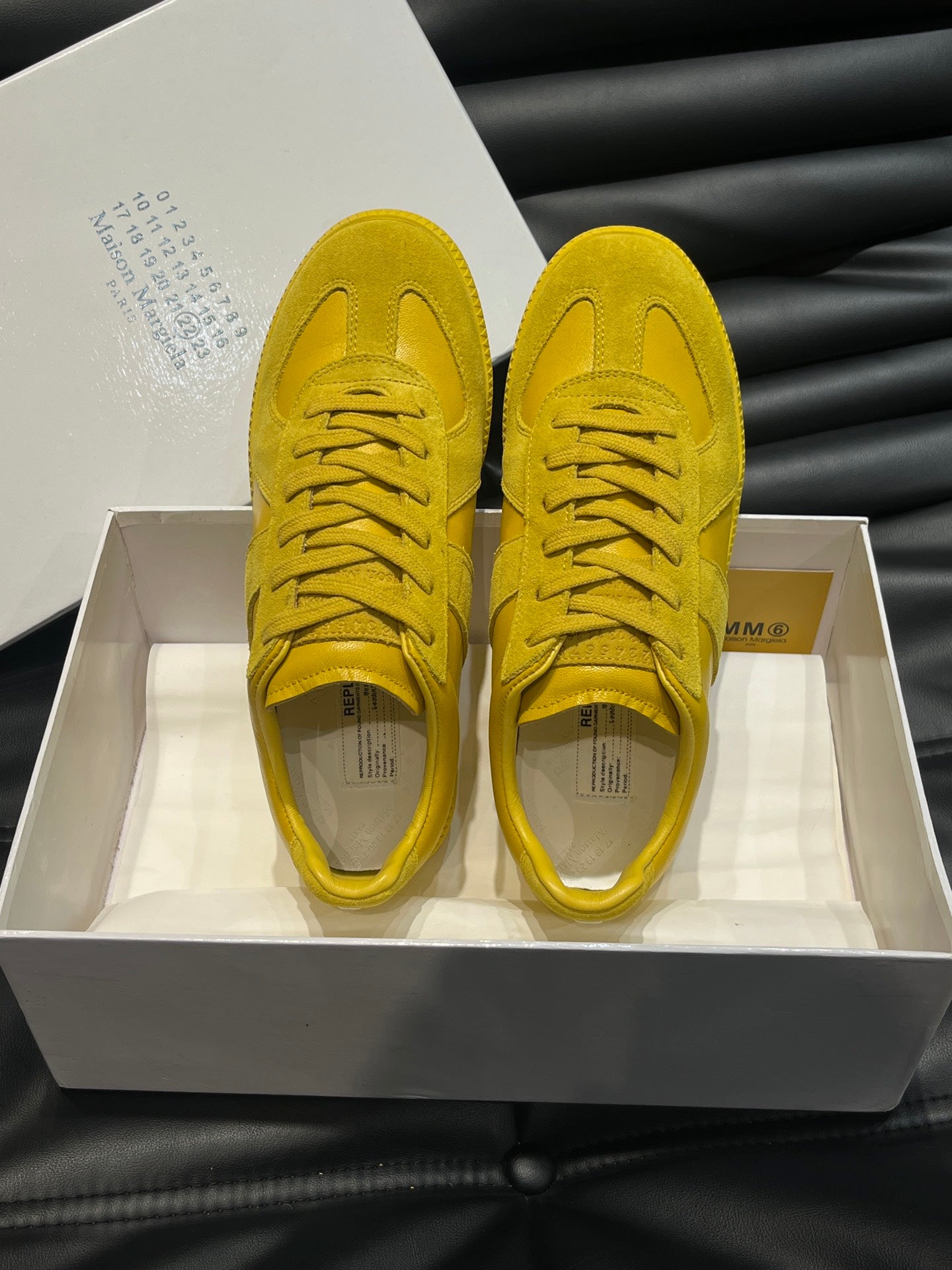 Maison Margiela Trainers Galben - prezentare produs