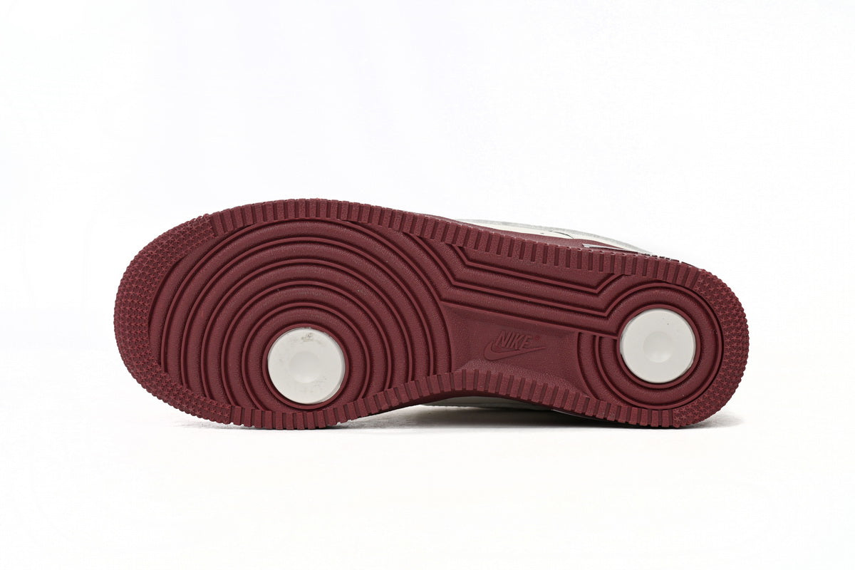 Nike Air Force 1 Low Bej Roșu - prezentare produs