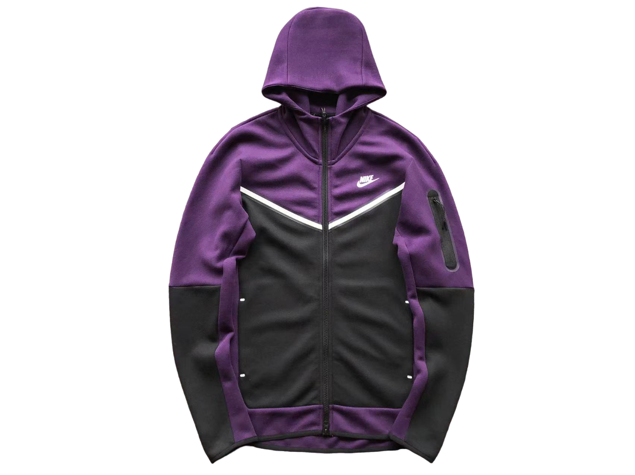 Nike Tech Fleece Violet Negru Fleece - prezentare produs