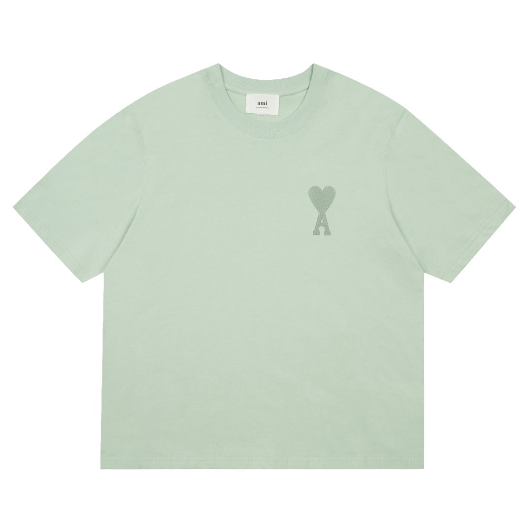 Ami Paris Tricou Verde - prezentare produs