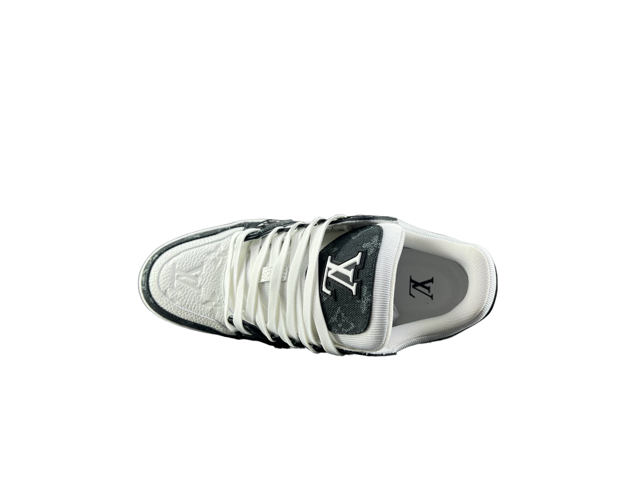 Louis Vuitton LV Pantofi sport Negru Alb - prezentare produs