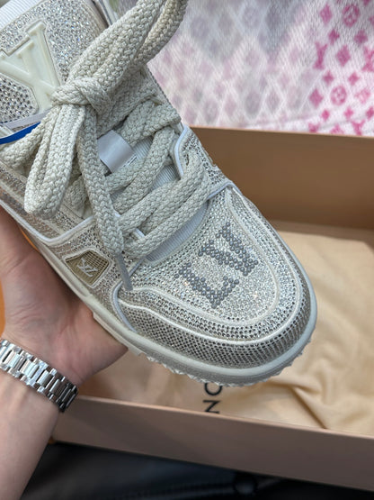 Louis Vuitton LV Trainers Maxi Gri Stones - prezentare produs