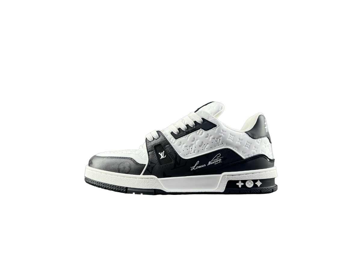 Louis Vuitton LV Trainers Negru Alb - prezentare produs