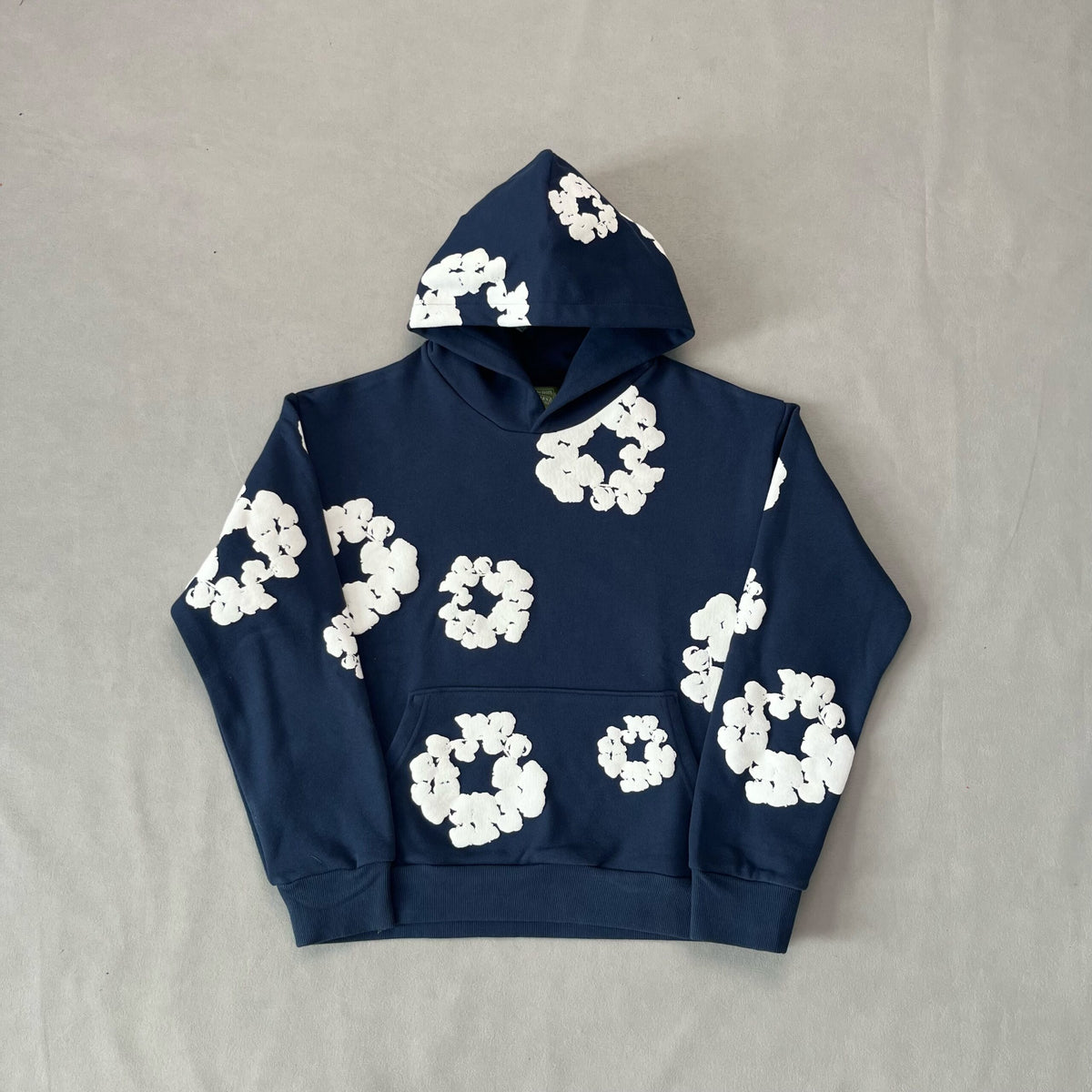 Denim Tears Hanorac Închis Albastru - prezentare produs