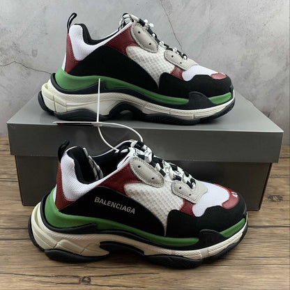 Balenciaga Triple S Bordo Alb - prezentare produs
