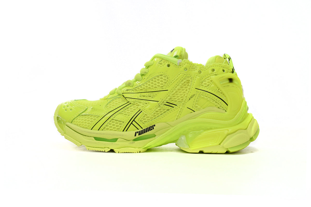 Balenciaga Runner Fluorescent Verde - prezentare produs