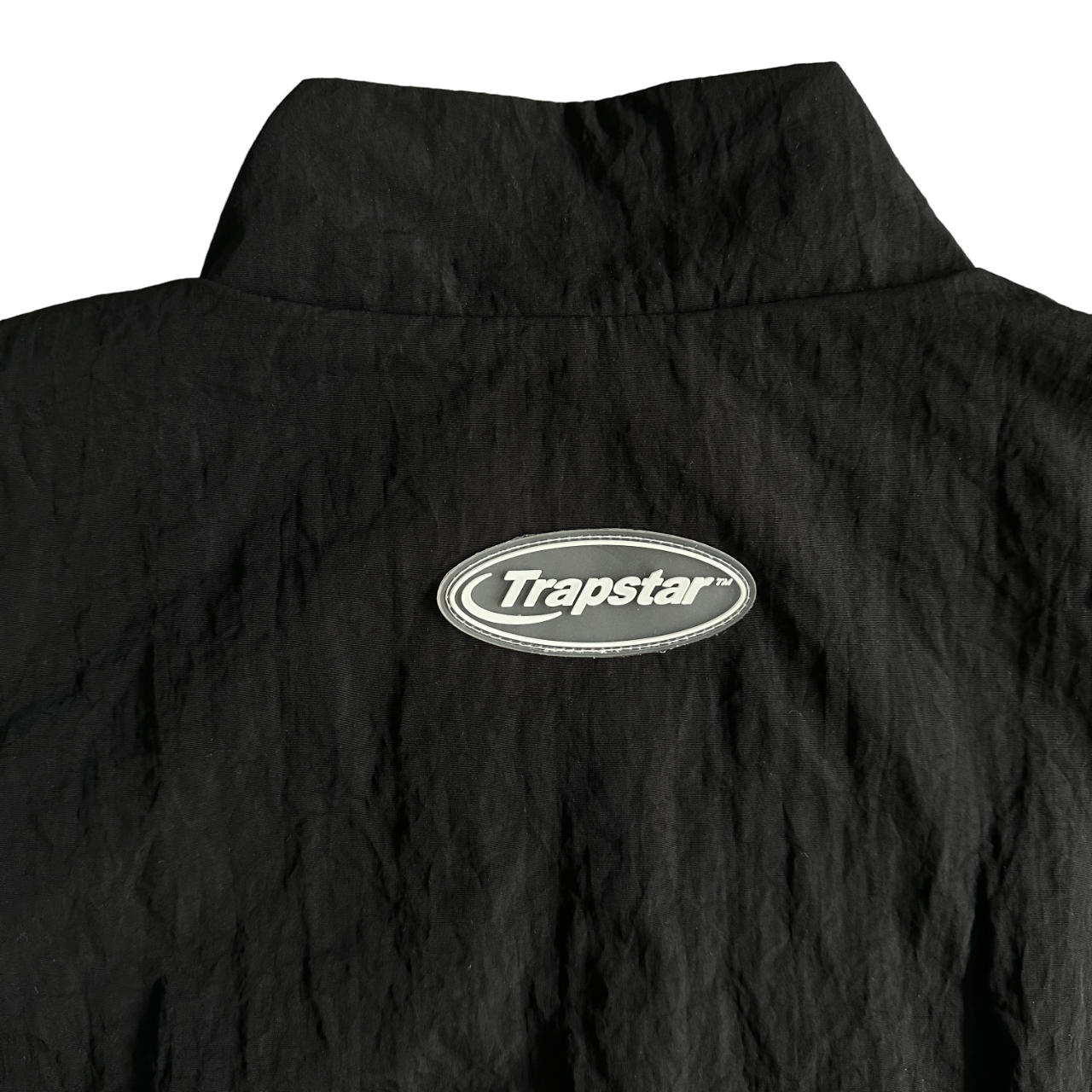 Trapstar Hyper Shellsuit Negru Albastru Trening - prezentare produs
