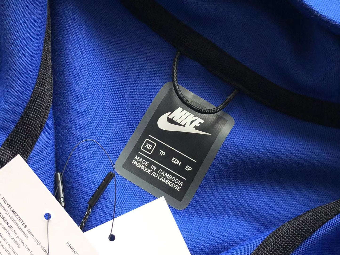 Nike Tech Fleece Royal Albastru Fleece - prezentare produs