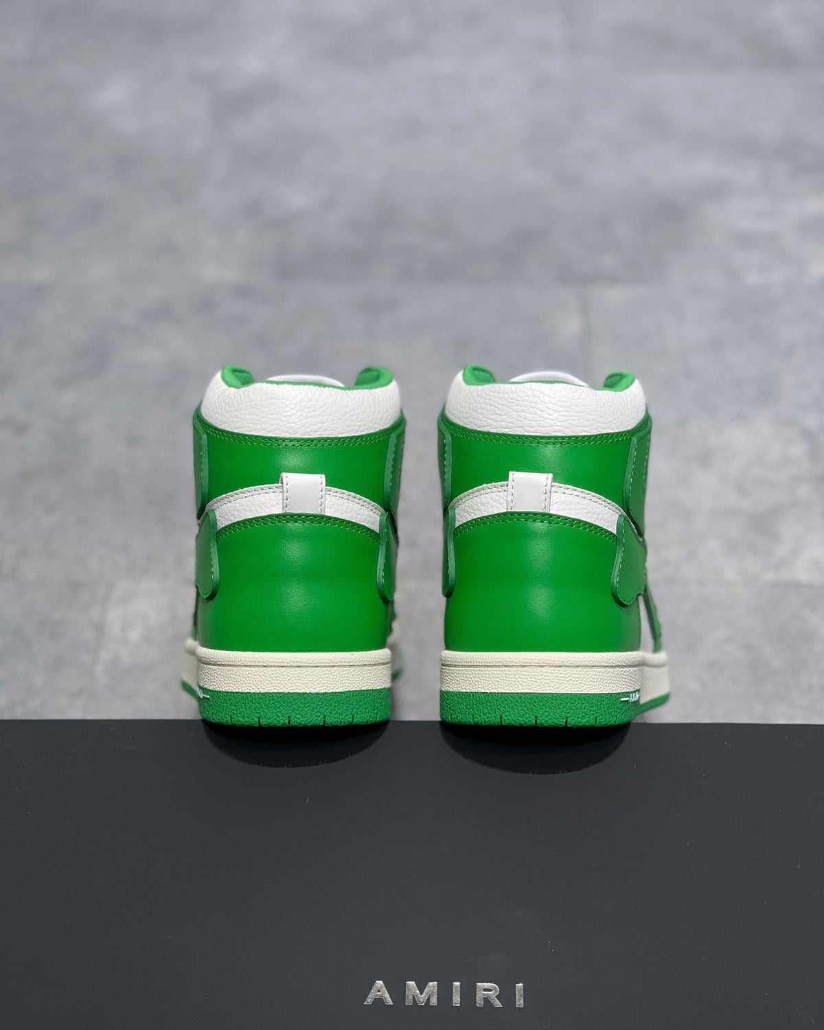 Amiri Skeleton High Top Alb Verde Clothing - prezentare produs
