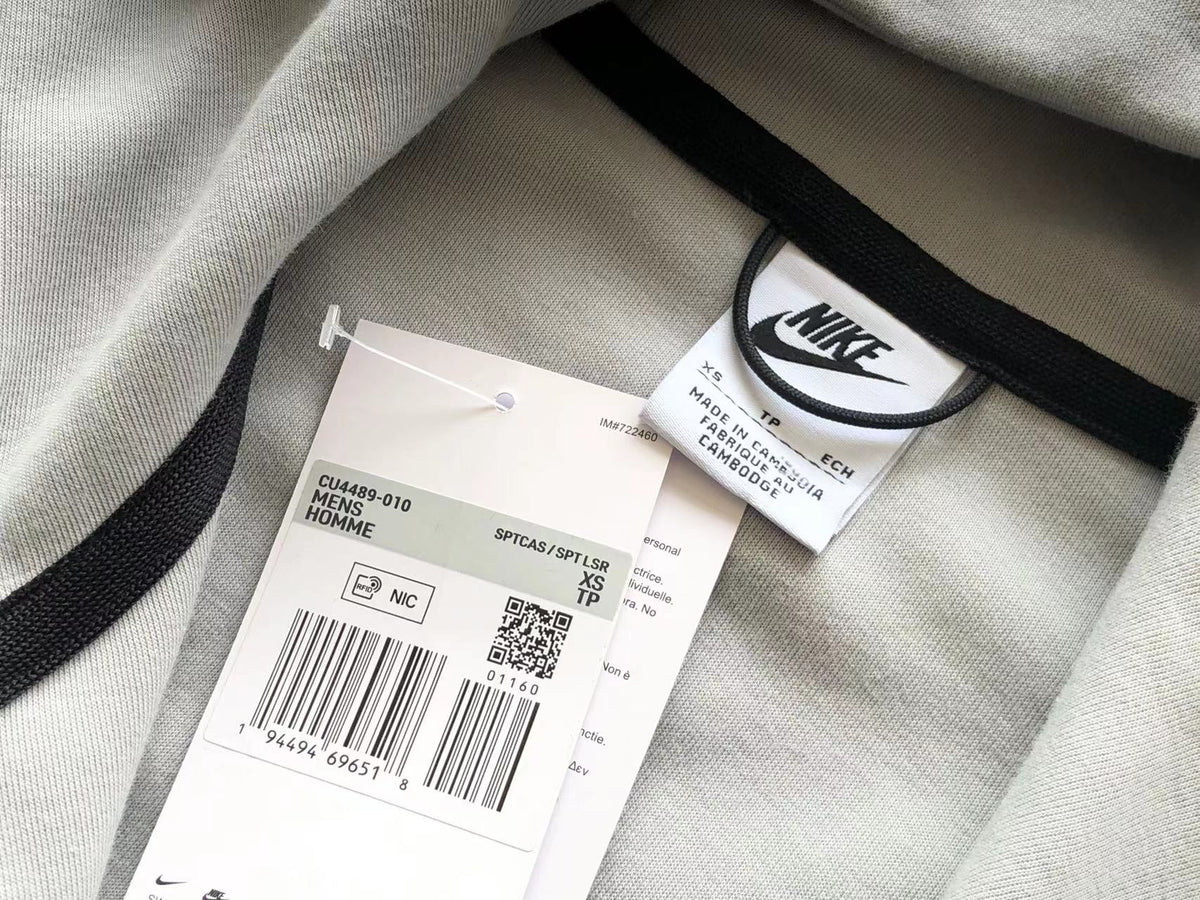 Nike Tech Fleece Alb Crem Fleece - prezentare produs