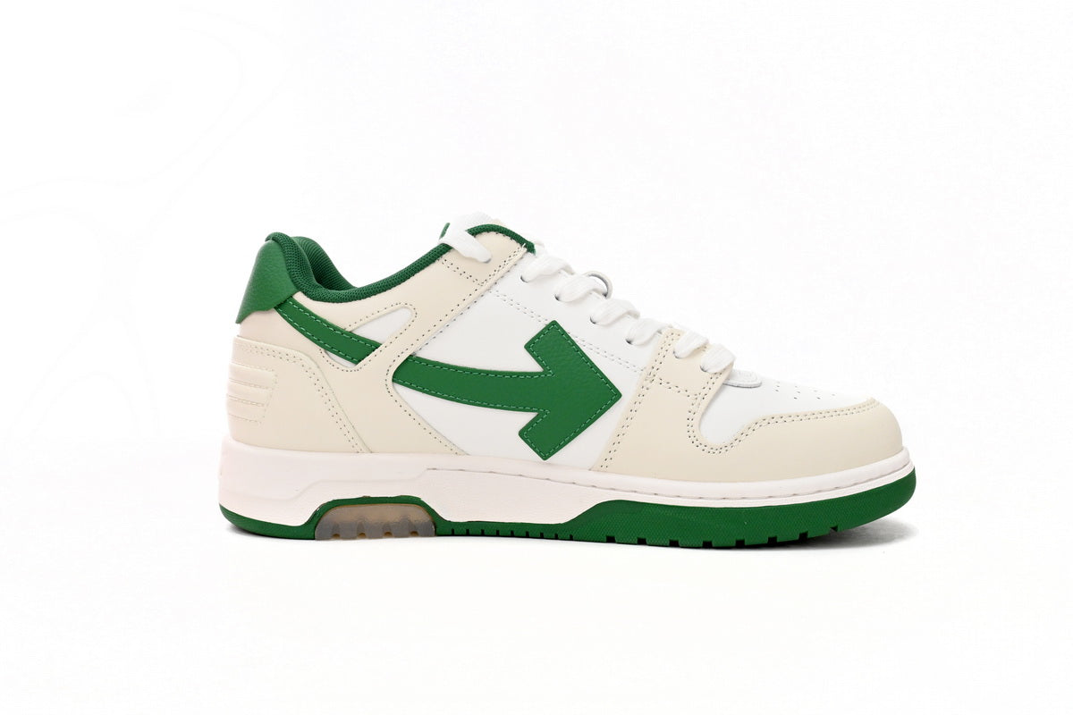 Off-White Off-White Out Of Office Alb Verde Pantofi sport - prezentare produs