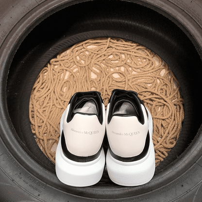 Alexander McQueen Negru And Alb Pantofi sport - prezentare produs