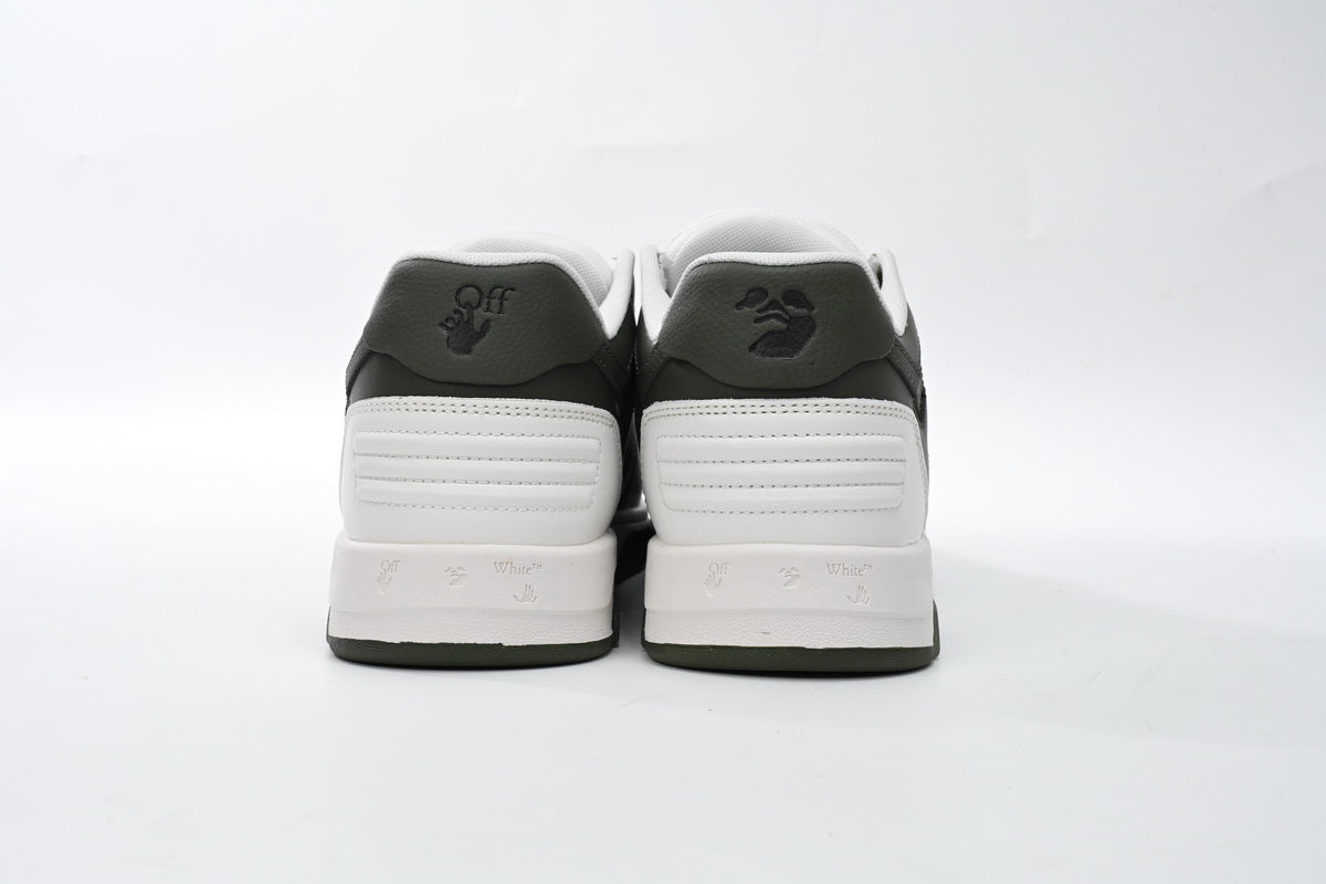 Off-White Off-White Out Of Office Military Verde Alb Pantofi sport - prezentare produs