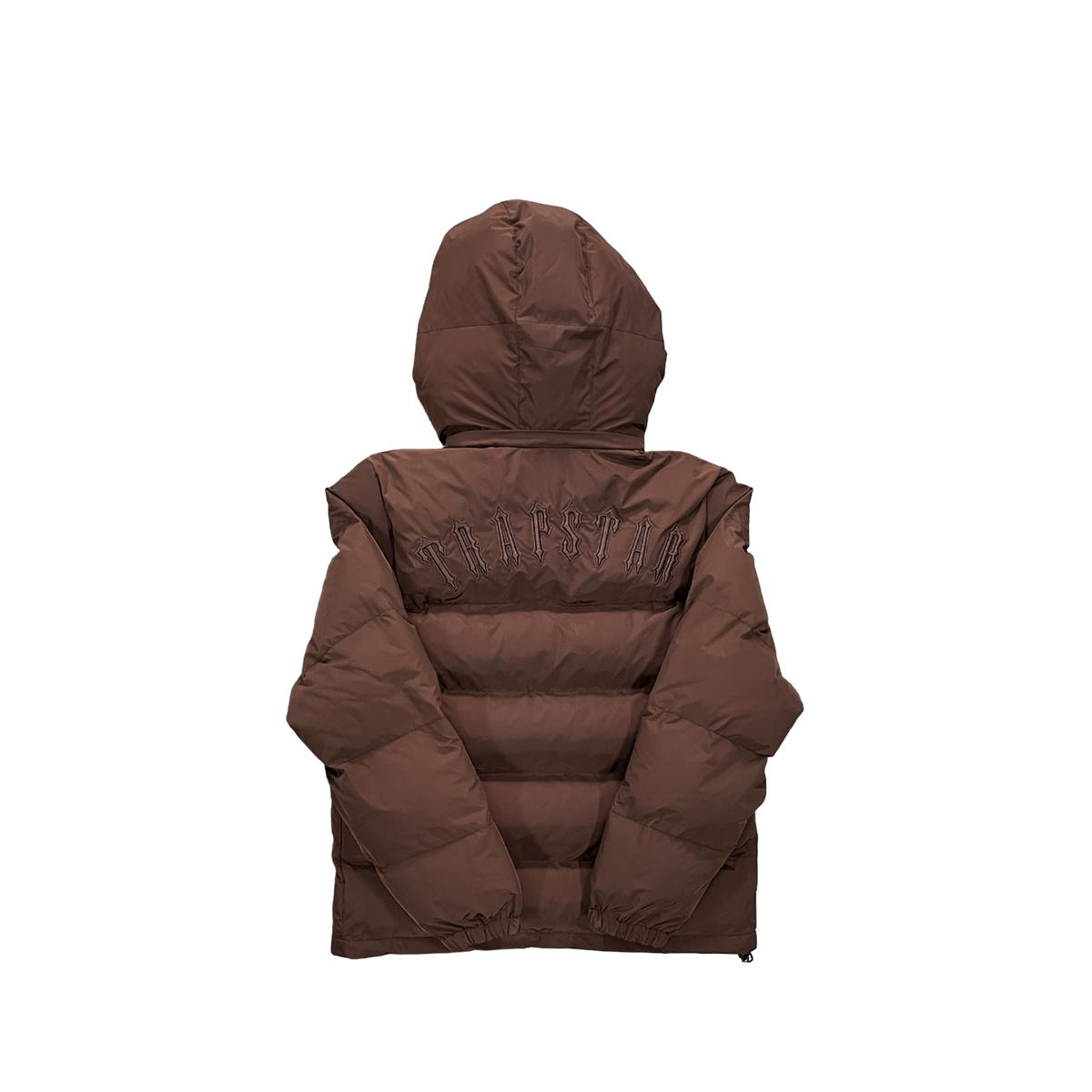Trapstar Puffer Geacă Maro - prezentare produs