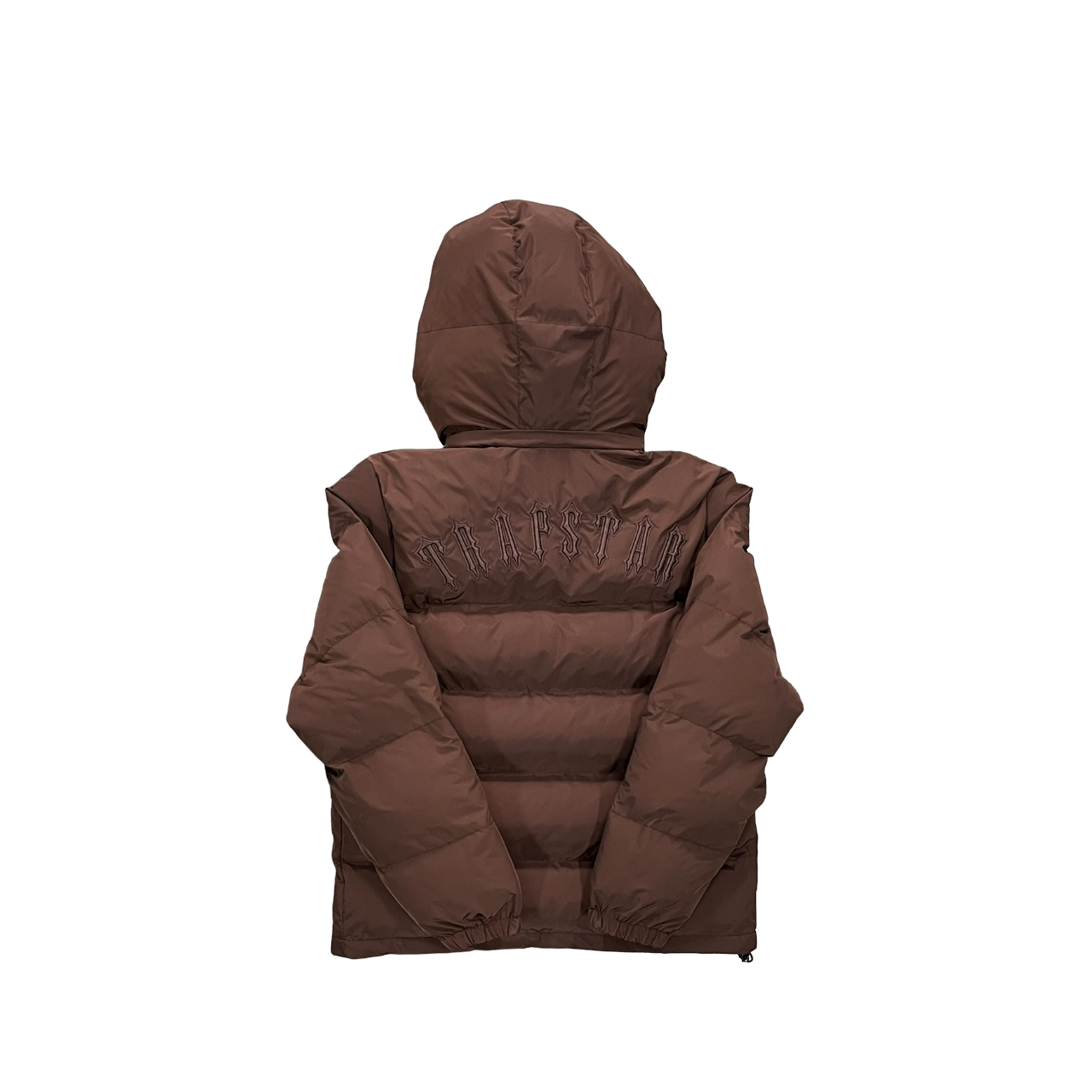 Trapstar Puffer Geacă Maro - prezentare produs
